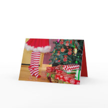 Cartão retro do Natal do cultura Pop do vintage