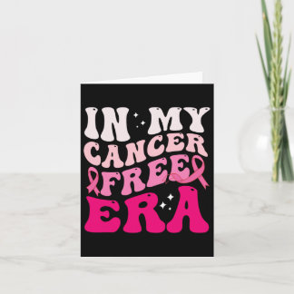 Cartão Retro Groovy Na Minha Era Livre De Cancer Cancer A