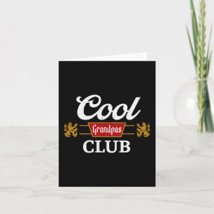 Cartão Retro Legal Clube dos Avôs Família Correspondente