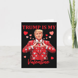 Cartão Retro Trump É Meu Namorado Trump Dia dos Namorados