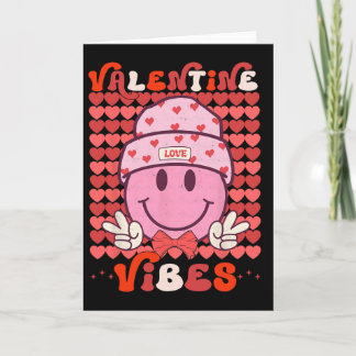 Cartão Retro Valentine's Day Heart Valentine Vibes Boys G