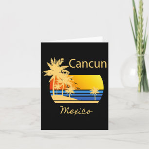 Cartão Retroativo do Cancún Original do México Bebe Novid
