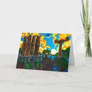 Cartão Return of The Gods - Greeting Card