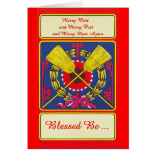 Cartão 'Reunião alegre - Be abençoado