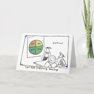 Cartão Reunião de Amish da carta de torta