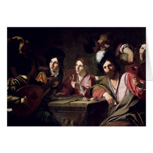 Cartão Reunião dos bebedores