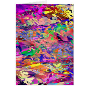 Cartão Revelação dos fragmentos da vida