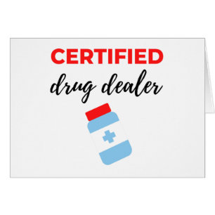Cartão Revendedor de Drogas Certificado 2