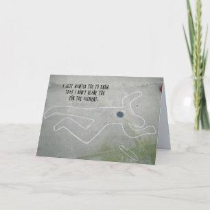 Cartão Reverse Condolence Card 6