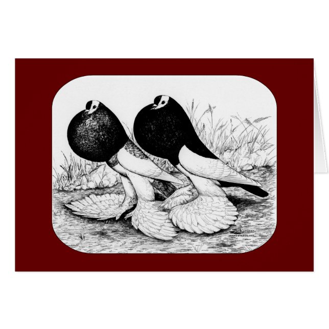 Cartão Revertendo Porcos (Frente horizontal)