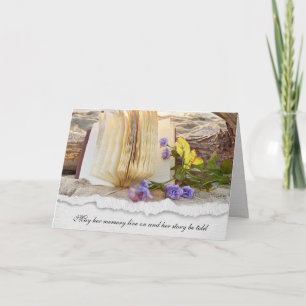 Cartão revista em praia areia simpatia