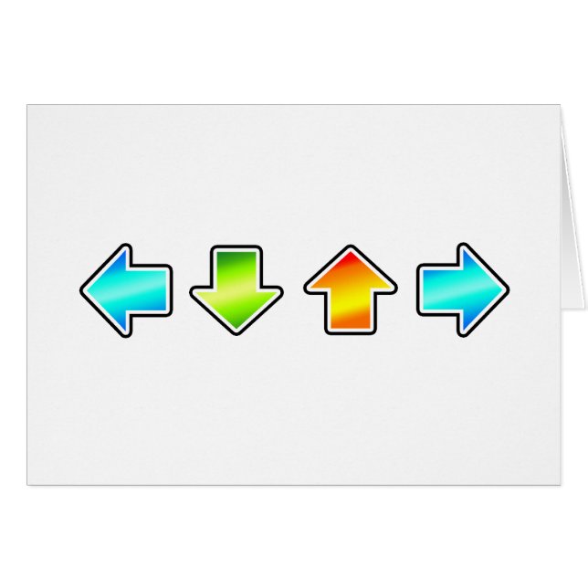 Cartão Revolução da dança da dança (Frente Horizontal)