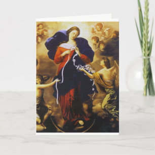 CARTÃO REZA PARA A NOSSA SENHORA COM NÓS.