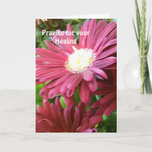 Cartão Rezando pela sua cura