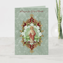 Cartão Reze Bem Religioso Jesus Maria Oração Memorare