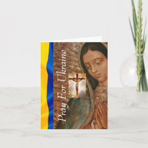 Cartão Reze Pela Ucrânia