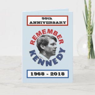 Cartão RFK: 50th Anniversary