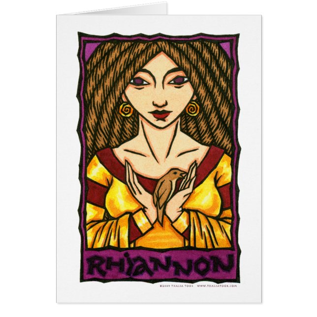Cartão Rhiannon (Frente)