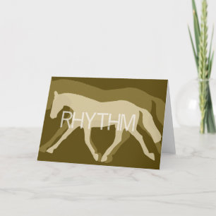 Cartão RHYTHM 5x7 GREETING CARD