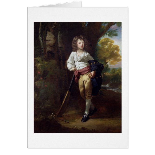 Cartão Richard Heber, 1782 (óleo em canvas) (Frente)