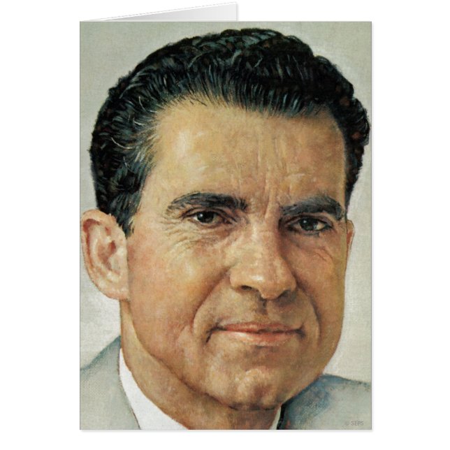 Cartão Richard Milhouse Nixon (Frente)