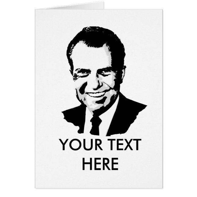 Cartão Richard Nixon (Frente)