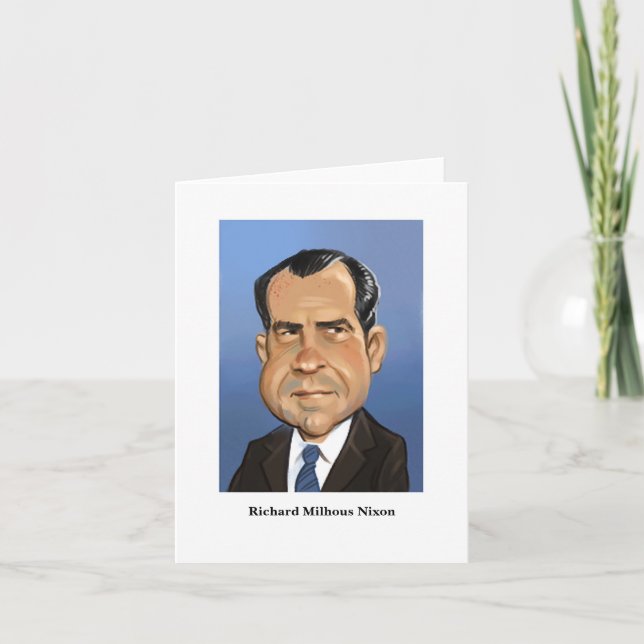 Cartão Richard Nixon Card (Frente)