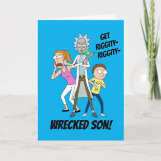 Cartão RICK E MORTY™ | Rick, Morty e Verão