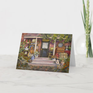 Cartão Rideau Antiques Canada Rustic Country Card