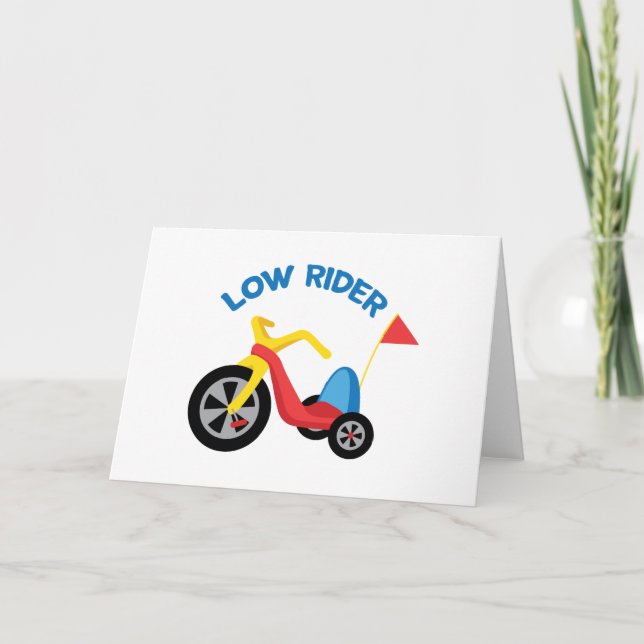 Cartão Rider Baixo (Frente)