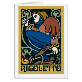Cartão Rigoletto, Ópera