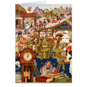 Cartão Rimas de berçário favoritas