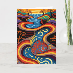 Cartão Rio, aborígene, tempo de sonho.