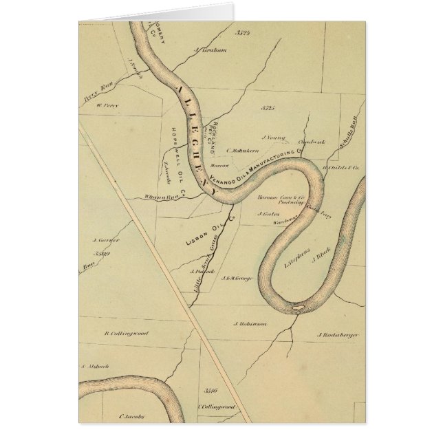 Cartão Rio Allegheny (Frente)