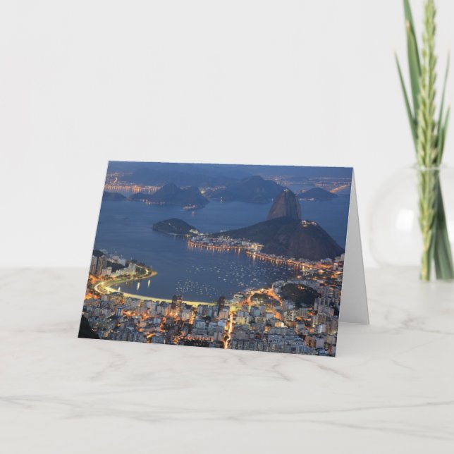 Cartão Rio de Janeiro, Brasil (Frente)