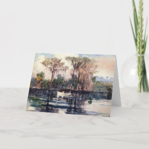 Cartão Rio de John, Flórida por Winslow Homer