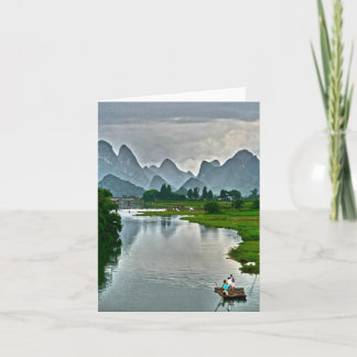 Cartão Rio de Yulong, Yangshuo