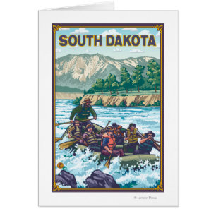 Cartão Rio RaftingSouth Dakota