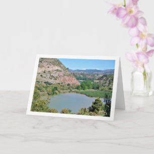 Cartão Rio Turia em Domeño Viejo, Valência, Espanha