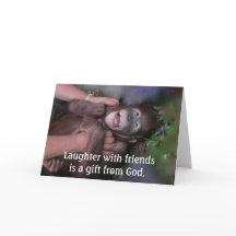 Risos e amizade, presente de Deus