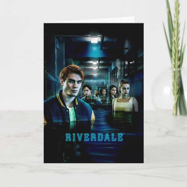 Cartão Riverdale Alagou Hallway Poster (Frente)