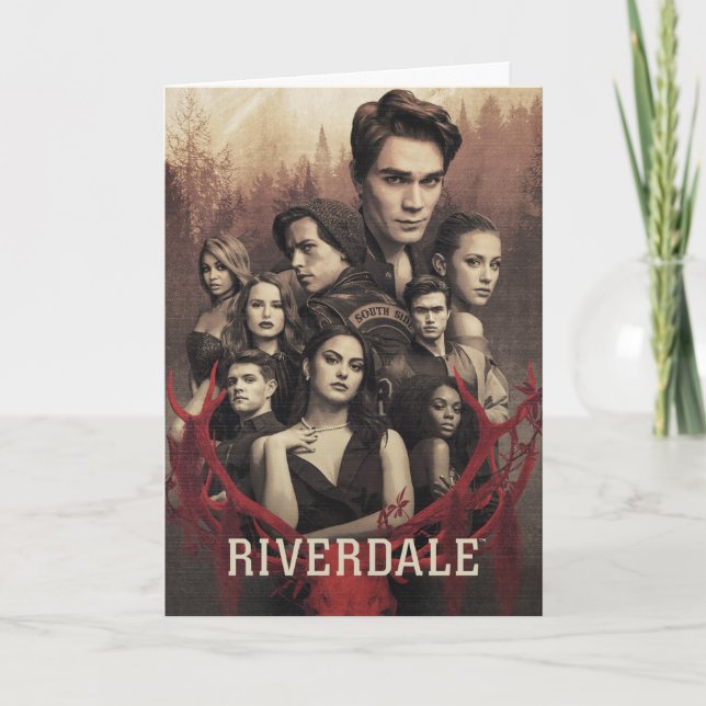 Cartão Riverdale Deer Skull Poster (Frente)
