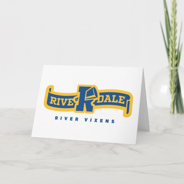 Cartão Riverdale River Vixens Banner (Frente)