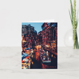 Cartão Riverwalk Christmas