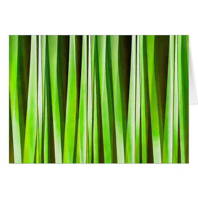 Cartão Riverweed verde tropical (Frente Horizontal)