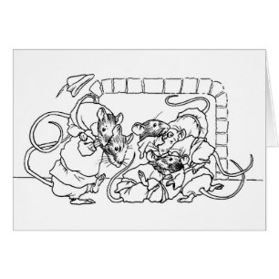 Cartão Rixa da taberna