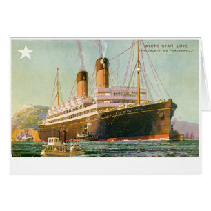 Cartão RMS Laurentic