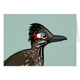 Cartão Roadrunner bonito de Birdorable