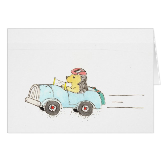 Cartão Roadster (Frente horizontal)