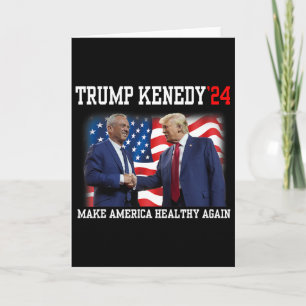 Cartão Robert Kennedy Jr Rfk Jr Para Unidade Trump Presid